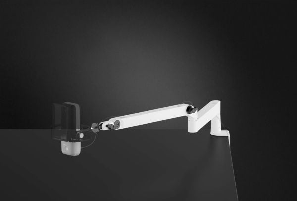 Elgato 10AAN9911, For kringkastingsmikrofoner, Skrivebordsmontering, Hvit, Metall, 0 - 360°, Taiwan