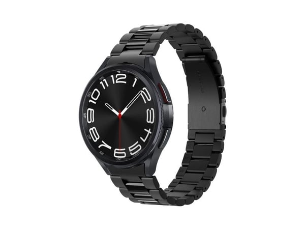 Spigen AMP06490, Band, Smartwatch, Svart, Samsung, Samsung - Galaxy Watch 6 Classic (47mm), Rostfritt stål