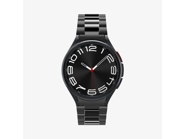 Spigen AMP06490, Band, Smartwatch, Svart, Samsung, Samsung - Galaxy Watch 6 Classic (47mm), Rostfritt stål