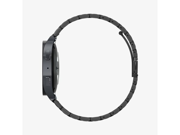 Spigen AMP06499, Band, Smartklokke, Sort, Samsung, Samsung - Galaxy Watch 6 (44mm), Rustfritt stål