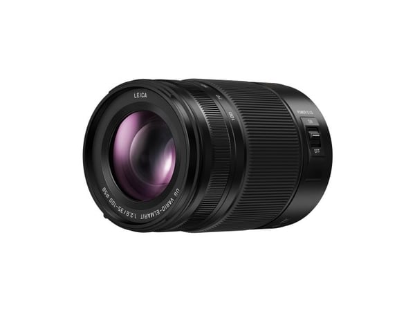 Panasonic Leica DG Vario-Elmar 35-100 mm / F2.8 / POWER O.I.S., Telefoto-zoom, 18/13, 35 - 100 mm, Bildestabilisator, Micro Four Thirds (MFT), Auto...