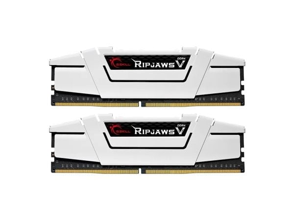 G.Skill Ripjaws V - DDR4 - sett - 32 GB: 2 x 16 GB - DIMM 288-pin - 3600 MT/s / PC4-28800 - CL18 - 1.35 V - ikke-bufret - ikke-ECC