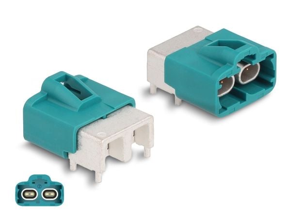 Delock HDMTD-kaksoisliitin kulma PCB:lle
