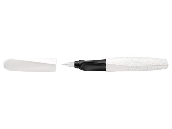 Pelikan 824620, Hvit, Fyllesystem med patron, Blå, Medium, Ambidekstriøs, Boks