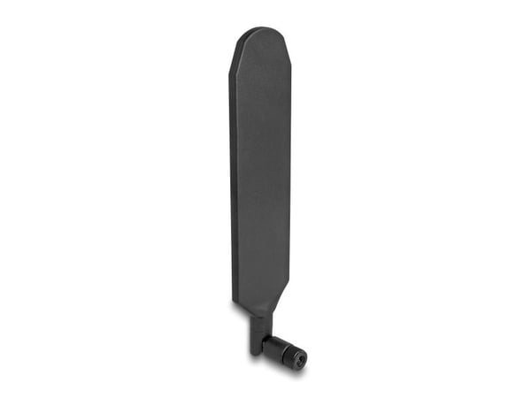 Delock - Antenne - 5G, LTE, SMA plug, rotatable, with tilt joint - Smart Home - 3 dBi - rundtstrålende - svart