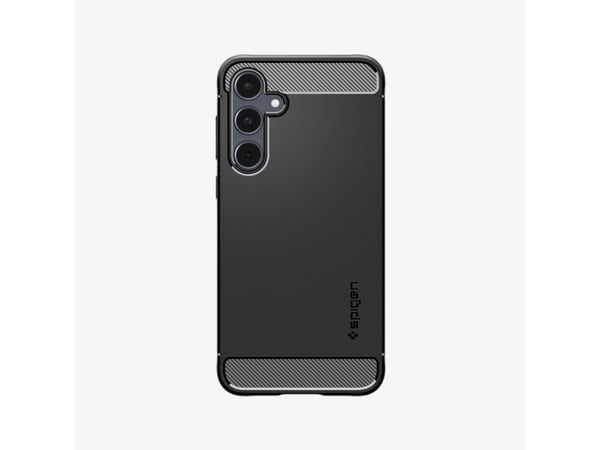Kotelo Spigen Rugged Armor Sam A55 5G musta/musta matta ACS07500