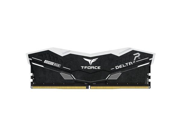T-Force DELTAa RGB - DDR5 - sett - 32 GB: 2 x 16 GB - DIMM 288-pin - 3000 MHz / PC5-48000 - CL30 - 1.35 V - ikke-bufret - on-die ECC - svart