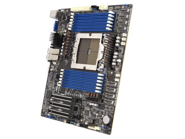 ASUS K14PA-U12 - Hovedkort - SSI CEB - AMD ingen CPU - Socket SP5 - 2 x 25 Gigabit LAN - innbygd grafikk