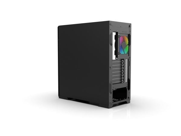 Inca EMG-17XN, Midi Tower, PC, Svart, ATX, Micro ATX, Mini-ITX, ABS, Metall, Spilling