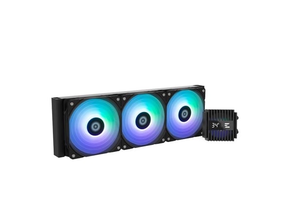ZALMAN ALPHA2 A36 - Væskekjølesystem for prosessor - Radiatorstørrelse: 360 mm - (for: AM4, LGA1200, LGA1700, AM5, LGA115x Socket) - kobber - 120 m...