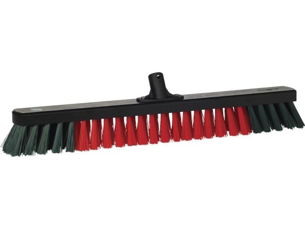 Verkstadskvast Vikan svart PVC/trä 66,5 cm