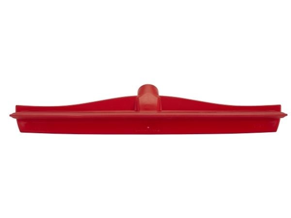 Gulvskraber, Vikan, 40x8x9cm, rød, TPE gummi/PP, 40 cm, med enkeltblad