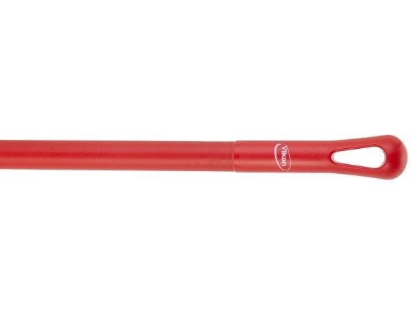 Skaft Ultra hygiejnisk Ø34x1700 mm med Gevind PP Rød,1 Stk