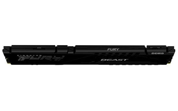 Kingston FURY Beast - DDR5 - modul - 16 GB - DIMM 288-pin - 6400 MHz / PC5-51200 - CL32 - 1.4 V - ikke-bufret - on-die ECC - svart