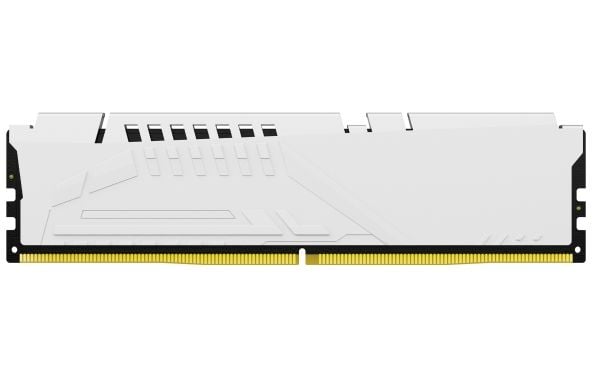 Kingston FURY Beast - DDR5 - modul - 16 GB - DIMM 288-pin - 6400 MHz / PC5-51200 - CL32 - 1.4 V - ikke-bufret - on-die ECC - hvit