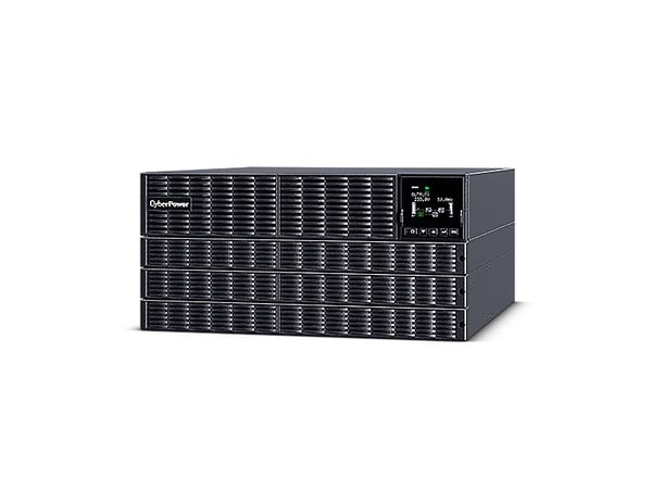 CyberPower Online S (UM) - UPS (rackmonterbar/ekstern) - AC 230 V - 6000 watt - 6000 VA - enkeltfase - 10 x batteri - blysyre - RS-232, USB - utgan...