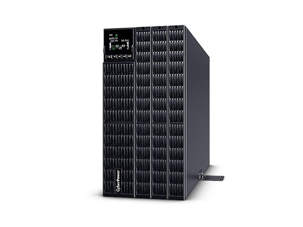 CyberPower Online S (UM) - UPS (rackmonterbar/ekstern) - AC 230 V - 6000 watt - 6000 VA - enkeltfase - 10 x batteri - blysyre - RS-232, USB - utgan...