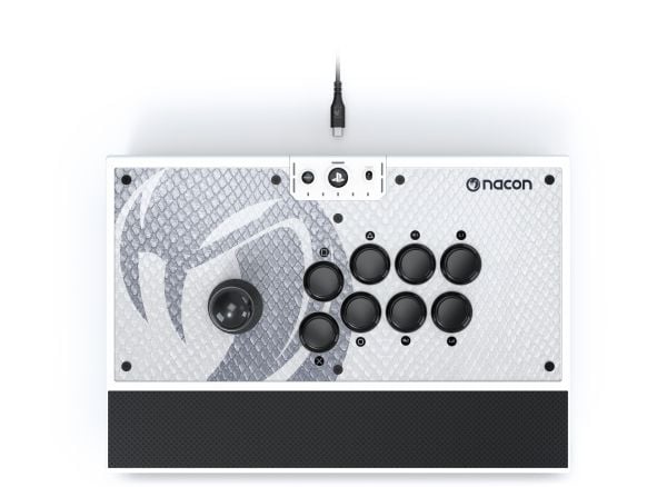 NACON DAIJA Arcade Stick, Erikois, PC, PlayStation 4, PlayStation 5, Jaa-painike, Langallinen, USB, musta, Valkoinen