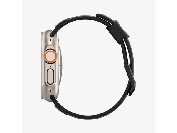 Spigen AMP07105, Band, Smartklokke, Svart, Apple, Apple Watch 49mm, 45mm, 44mm, 42mm, Termoplastisk polyuretan (TPU)