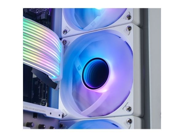 Jonsbo SL-120WR, Vifte, 12 cm, 600 RPM, 1500 RPM, Hvit