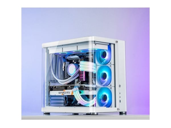 Jonsbo SL-120BR, Vifte, 12 cm, 600 o/min, 1500 o/min, 32 dB, 59,48 CFM.