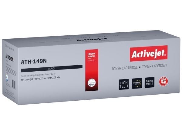 Activejet Toner ATH-149N til HP-printere; Erstatning HP 149A W1490A; Supreme; 2900 sider; sort