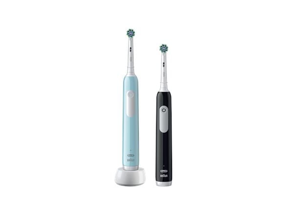 Szczoteczka Oral-B Pro CrossAction 2-pack Musta + Sininen Musta/Sininen Musta/Sininen