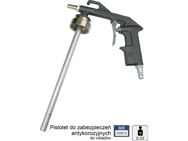 ADLER pneumatisk pistol för anti-korrosionsinsatser