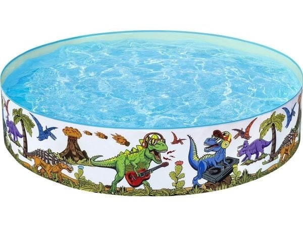 Bestway uppblåsbar pool Dino 183 cm (55022)