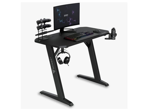 SENSE7 Nomad Classic skrivebord sort 100 cmx50 cm 100x50 cm