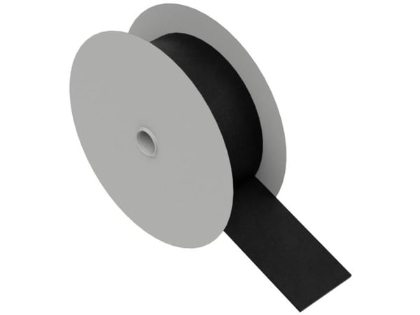 Hebotec 11-KE30002,5FRT Koukkunauha kokoonpanoon Koukkunauha staattinen silmukkaosa (L x S) 2500 mm x 30 mm Musta 2,5 m