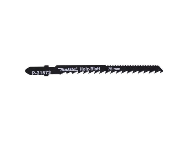 Makita - Stikksagblad - for tre, plast, bløtt tre, løvtre - 5 deler - T-skaft - lengde: 100 mm - for Makita DJV182, DJV182Z
