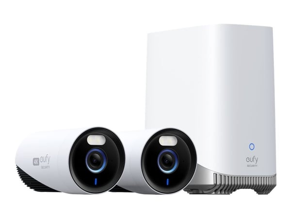 eufy E330 valvontakamera 4K 2+1 ulkokäyttöön paikallinen muisti 24/7 tallennus