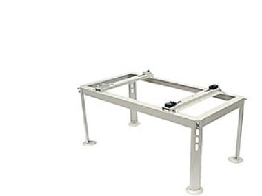 gulvstativ til L/L VP - L: 325-715 mm, B: 280-435 mm, H: 410 mm, RAL 9002, 150 kg