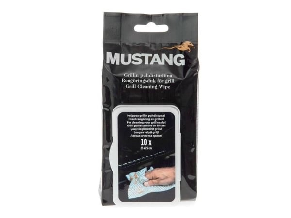 Mustang grillvåta dukar 25x25 cm grå