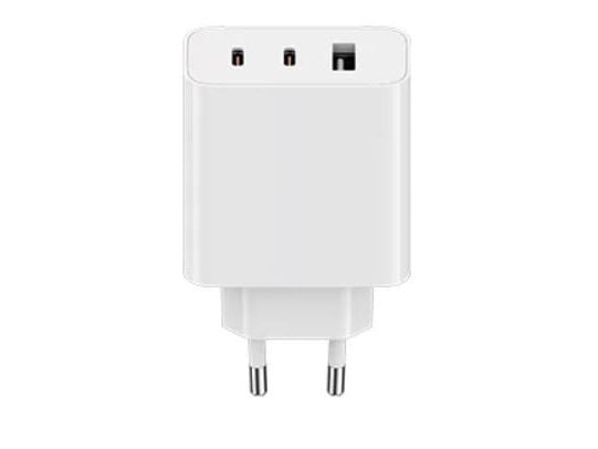 Xiaomi 2C1A - Strömadapter - 67 Watt - 3.25 A (2 x USB-C, USB) - på kabel: USB-C