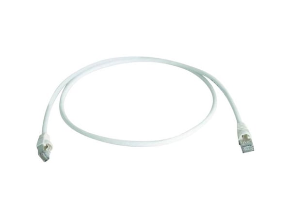 Telegärtner DataVoice Office - Koblingskabel - RJ-45 (hann) til RJ-45 (hann) - 250 cm - 5.8 mm - S/FTP - CAT 6a - med støvel, halogenfri, uten hind...