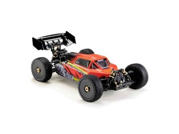 Absima STOKE V2 Orange, Svart børsteløs 1:8 RC-bil elektronisk buggy firehjulsdrift 4WD RTR 2,4 GHz