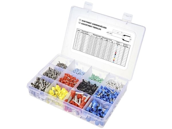 TRU COMPONENTS TC-11991828 Kaapelivalikoima 0,14 mm², 0,25 mm², 0,34 mm², 0,5 mm², 0,75 mm², 1 mm², 1,5 mm², 2,5 mm², 4 mm², 6 mm², 10. mm², 16 mm²...
