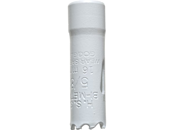 kwb 598016, Single/enkelt, Drill, Aluminium, Kopper, Gipsplater, Plast, Stål, Tre, Hvit, Bimetall, Høy-Hastighets Stål (HHS), Cobalt Alloy High-Spe...