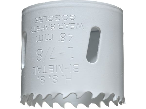kwb 598048, Single/enkelt, Drill, Aluminium, Kopper, Gipsplater, Plast, Stål, Tre, Hvit, Bimetall, Høy-Hastighets Stål (HHS), Cobalt Alloy High-Spe...