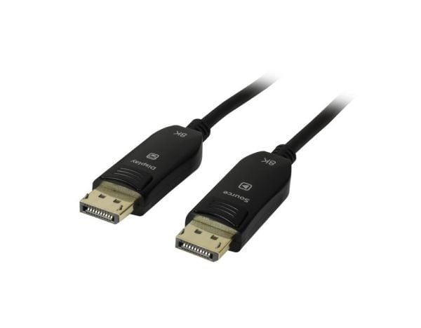 Kabel Video DisplayPort 20 STST 10 m AOC Aktivt optisk kabel UHD 8K/4K 7680432060Hz Synergy 21