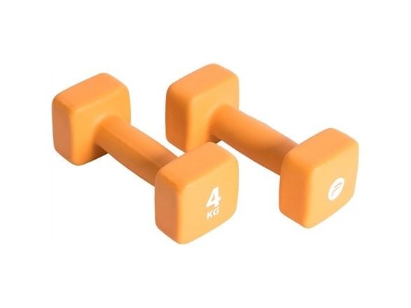 Pure2Improve hantlar i neopren 2 x 4 kg