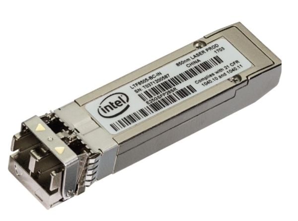 Intel E25GSFP28SR, Valokuitu, 25000 Mbit/s, SFP28, SR, 850 nm, 5A991