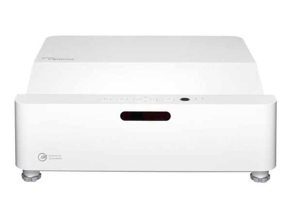 Optoma ZH430UST - DLP-projektor - laser - 3D - 4000 lumen - Full HD (1920 x 1080) - 16:9 - 1080p - ultrakortkast linse - hvit