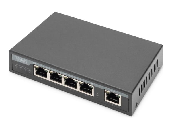 Digitus DN-95128-1, Gigabit Ethernet, 10,100,1000 Mbit/s, IEEE 802.3af, IEEE 802.3at, Full, Cat5e, musta Digitus DN-95128-1, Gigabit Ethernet, 10,100,1000 Mbit/s, IEEE 802.3af, IEEE 802.3at, Full, Cat5e, musta