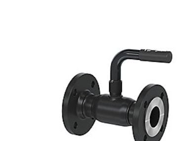 Danfoss JIP-FF kugleventil - RB, Håndtag, Reduceret gennemløb, PN 40, DN 32, Flange