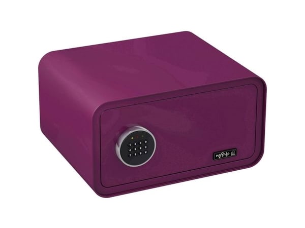 BASI mySafe 430, Veggmonterbar safe, Bærsmak, Kode, Elektronisk, Vegg, Batteri, AA
