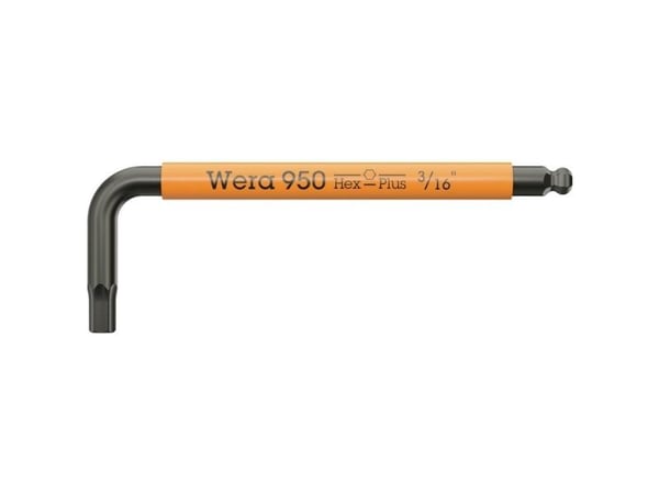 Wera 950 SPKS multicolour vinkelnøkkel, imperial, BlackLaser