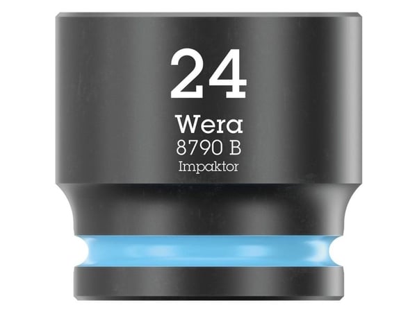 Wera 8790 B Impaktor topnøkkelinnsats utvendig sekskant 24 mm 3/8 1 stk